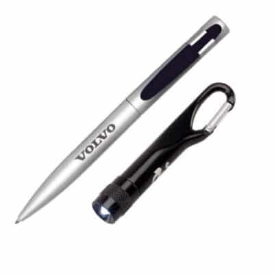 Harmony Pen/Flashlight Gift Set - Black