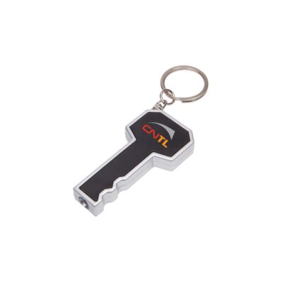 The Key LED Keychain/Flashlight - Black