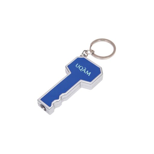 The Key LED Keychain/Flashlight - Blue