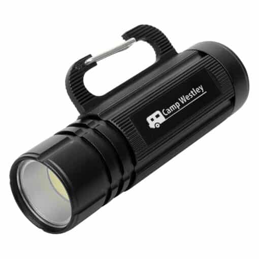 COB Flashlight With Carabiner-3
