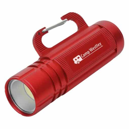 COB Flashlight With Carabiner-8