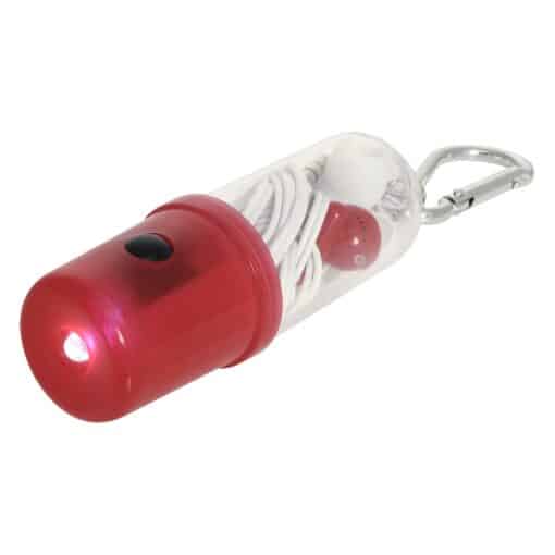 Earbuds With Flashlight Case-8