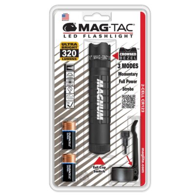 Maglite® Mag-Tac® LED Flashlight - Bezel Edge-1