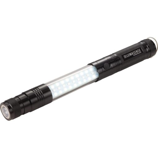 Telescopic Magnetic COB LED Flashlight w/Sidelight-5