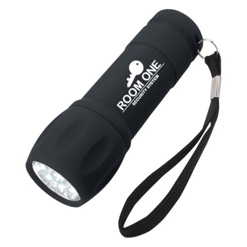 Rubberized Torch Light With Strap-7