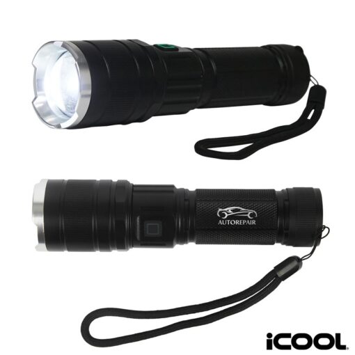 iCOOL Telluride Rechargeable 480-Lumen Aluminum Tactical Flashlight-1