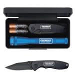 "AA" LED Mini Maglite® With Warhawk Pocket Knife - 3