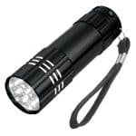 Aluminum Led Flashlight With Strap - 1