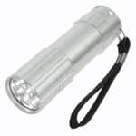 Aluminum Led Flashlight With Strap - 9