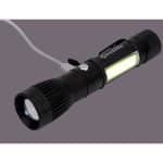 Channel LED / COB Rechargeable Flashlight - 2