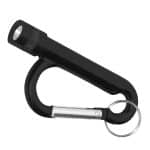 "Chiron Light" Metal Carabiner Flashlight w/Split Ring Attachment - 3