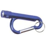 "Chiron Light" Metal Carabiner Flashlight w/Split Ring Attachment - 5