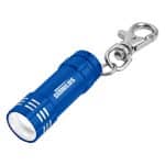 Mini Aluminum Led Flashlight With Key Clip - 8