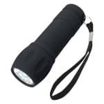 Rubberized Torch Light With Strap - 4
