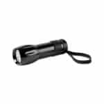 Mini LED Aluminum Flashlight - Black - 1