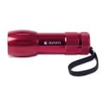 Mini LED Aluminum Flashlight - Red - 2