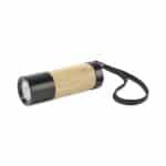 Mini LED Bamboo Flashlight - Black-Fresh Bamboo - 1