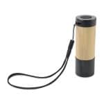 Mini LED Bamboo Flashlight - Black-Fresh Bamboo - 3