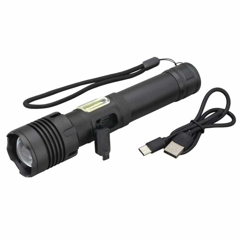 Rechargeable 15W P50/COB Flashlight - 3