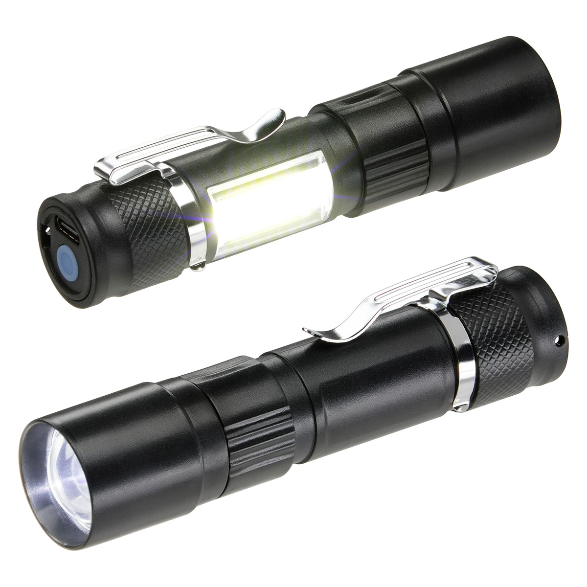 Sentinel Rechargeable COB Worklight & LED Flashlight - 1