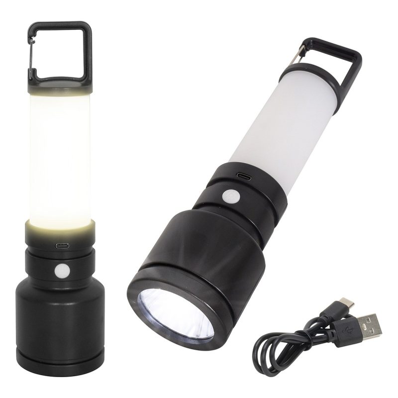 Best Buddy Tools ® Rechargeable Double-Duty Flashlight with Lantern - 1