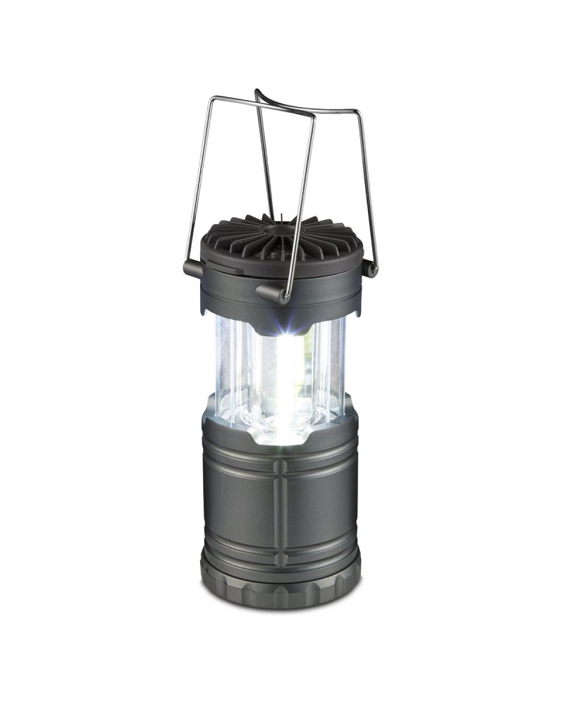 Duo Camping Lantern-Style Flashlight And Fan - 1