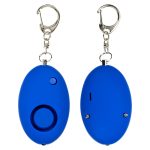 Soft-Touch LED Light & Alarm Key Chain - 1