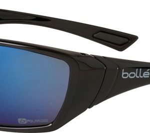 Boll Hustler Blue Polarized Glasses