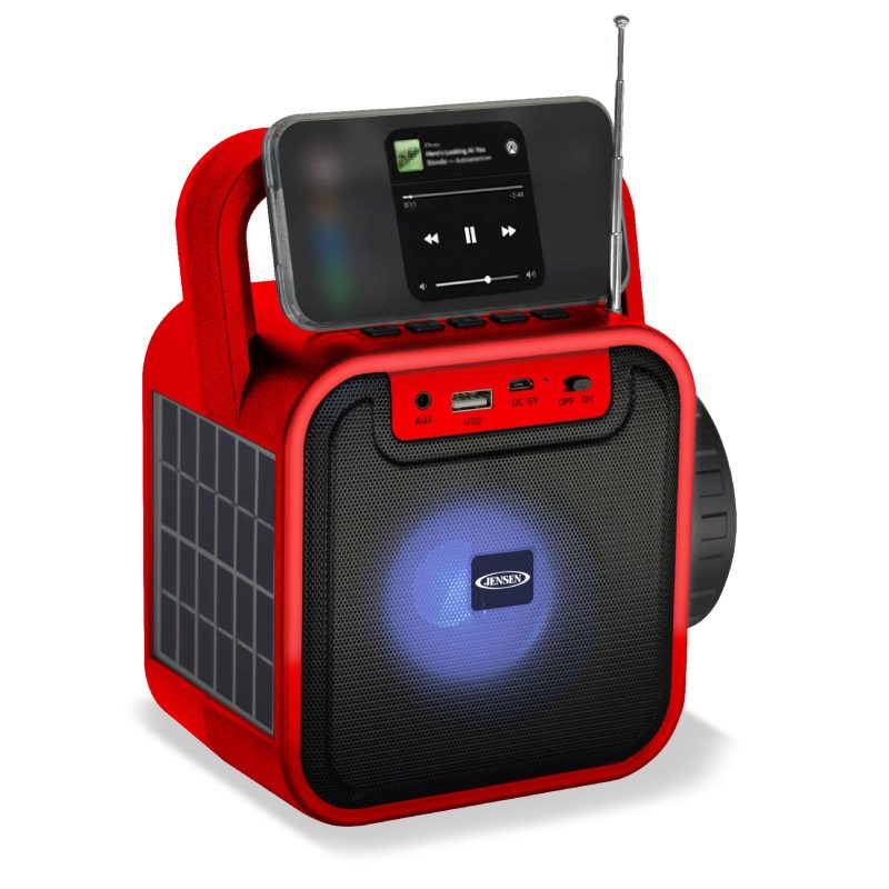 Jensen-Audio-Portable-Bluetooth-Rechargeable-Speaker-wUsb-Charging-Fm-Flashlight-JEP-175B Jensen Audio Portable Bluetooth Rechargeable Speaker w/Usb Charging