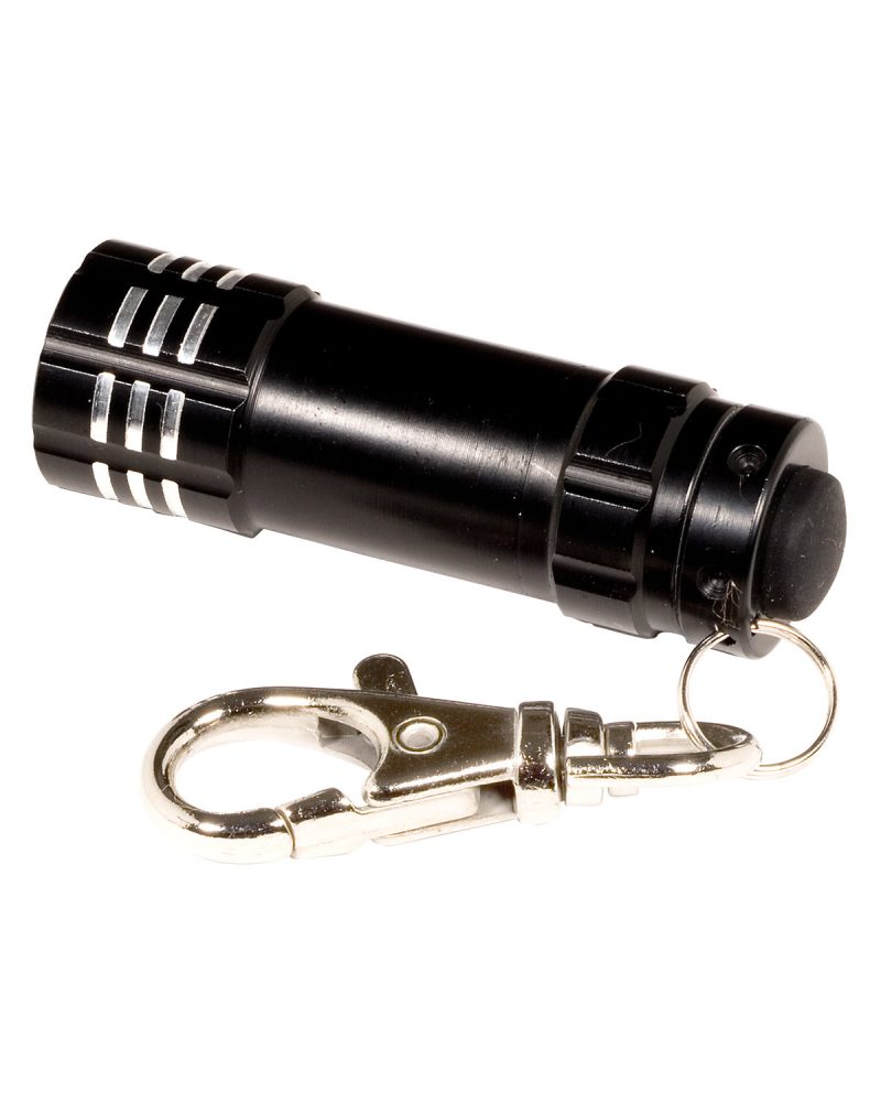 Micro 3 LED Flashlight With Keychain - 1