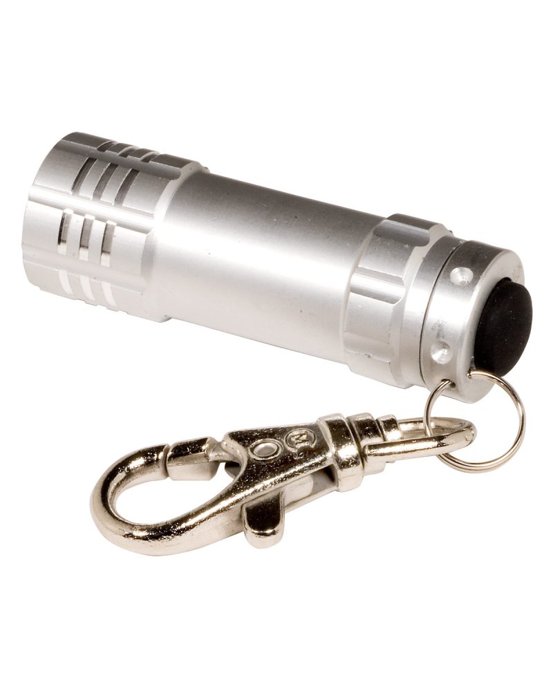 Micro 3 LED Flashlight With Keychain - 6