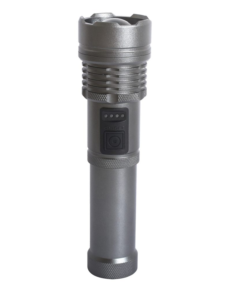 Ozzy Rechargeable Recycled Aluminum Flashlight - 2