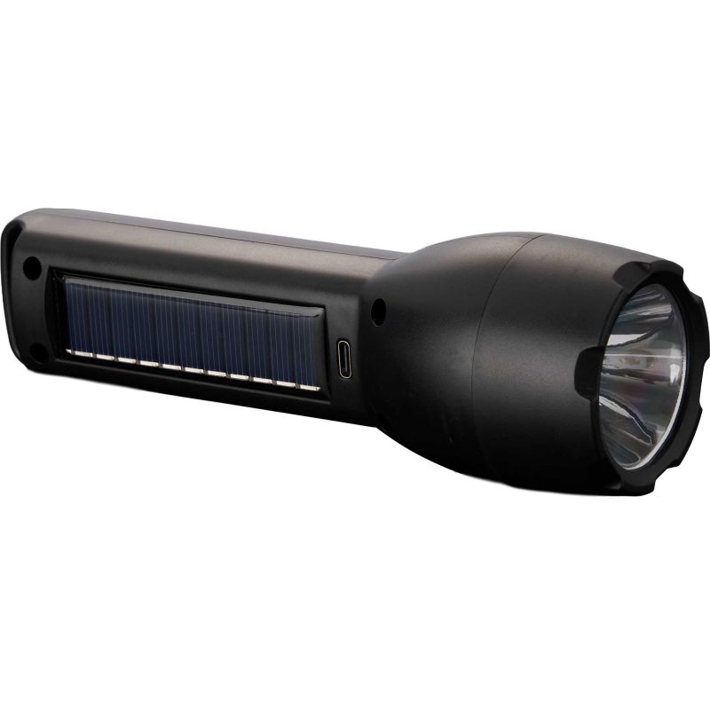 Solar Powered Rechargeable COB Flashlight - 5