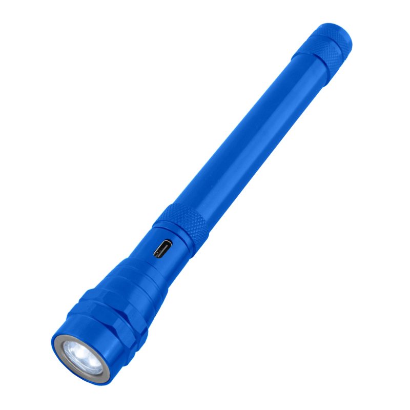 Telescopic Rechargeable Recycled Aluminum Flashlight With Magnet 2.0 - 6