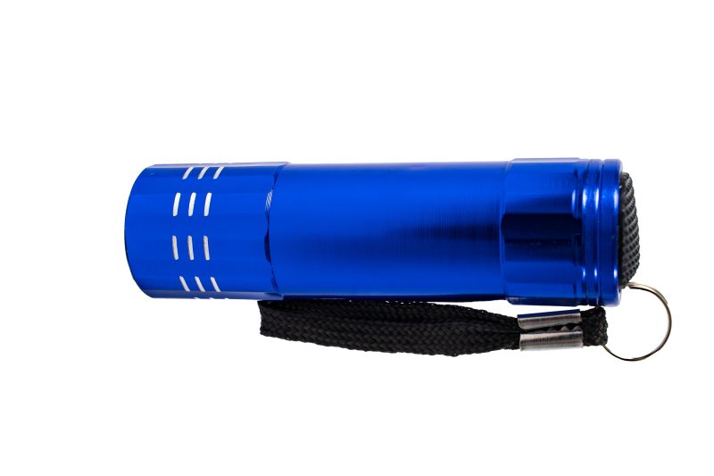 9 LED Pocket Flashlight w/Strap