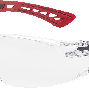 Boll Rush Plus Temple RED Lens Clear