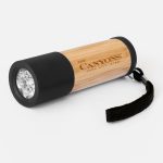 Sleek Bamboo 9 LED Flashlight - 3