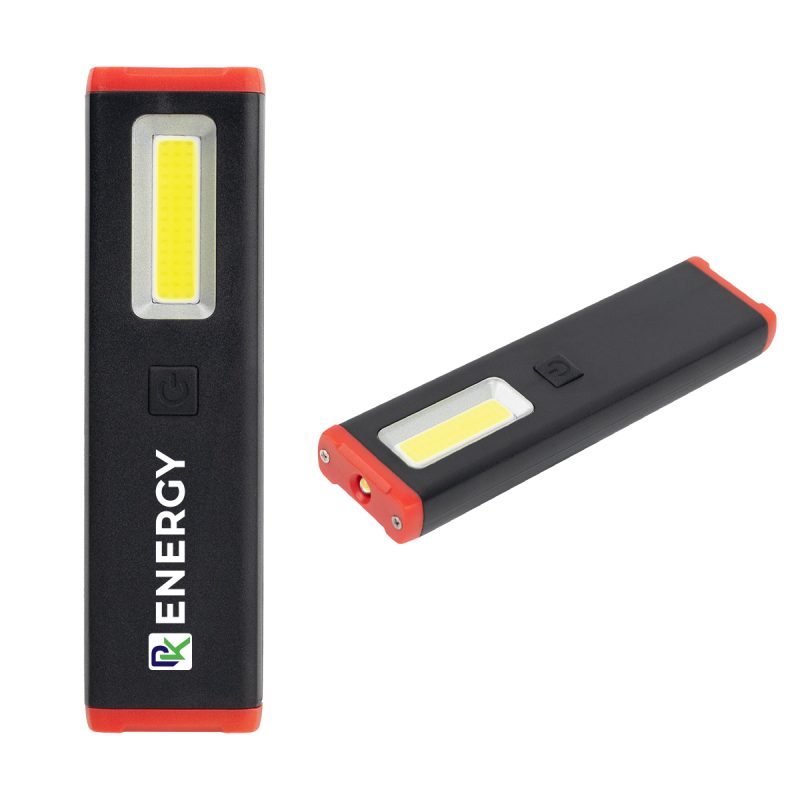 Rechargeable Slim Clip Cob Flashlight - 4