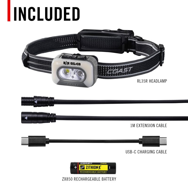 COAST® Rechargeable Voice Controlled Headlamp - 3