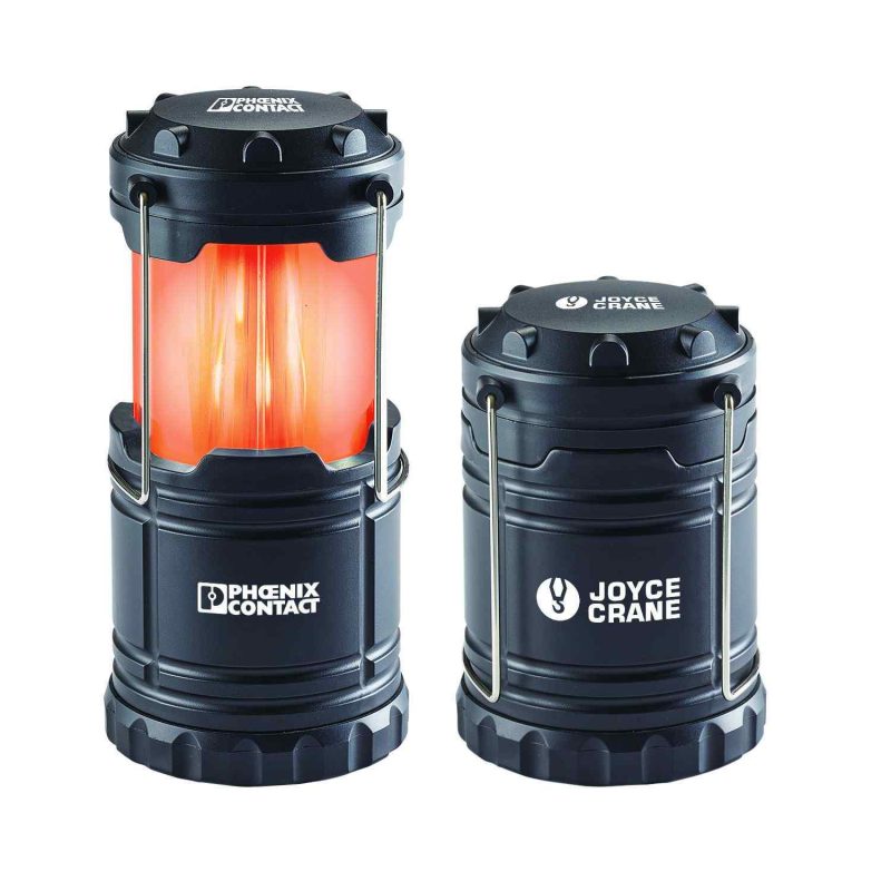 Custom Cedar Creek® Lumina Collapsible Led Lantern with Logo ...