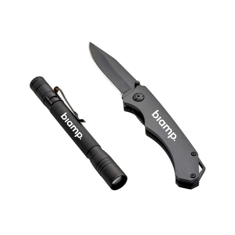 Cedar Creek® RAVEN LIGHT & POCKET KNIFE COMBINATION SET - 1