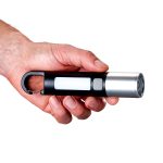Cedar Creek® Summit Carabiner Clip Rechargeable LED Flashlight - Black - 1