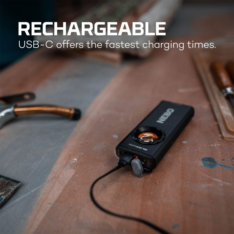 NEBO® Slim+ 1200 Rechargeable Pocket Light - 4