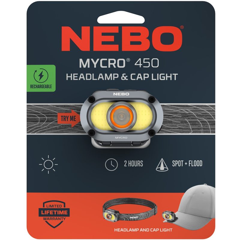Nebo® Mycro 450 Rechargeable Headlamp - 3