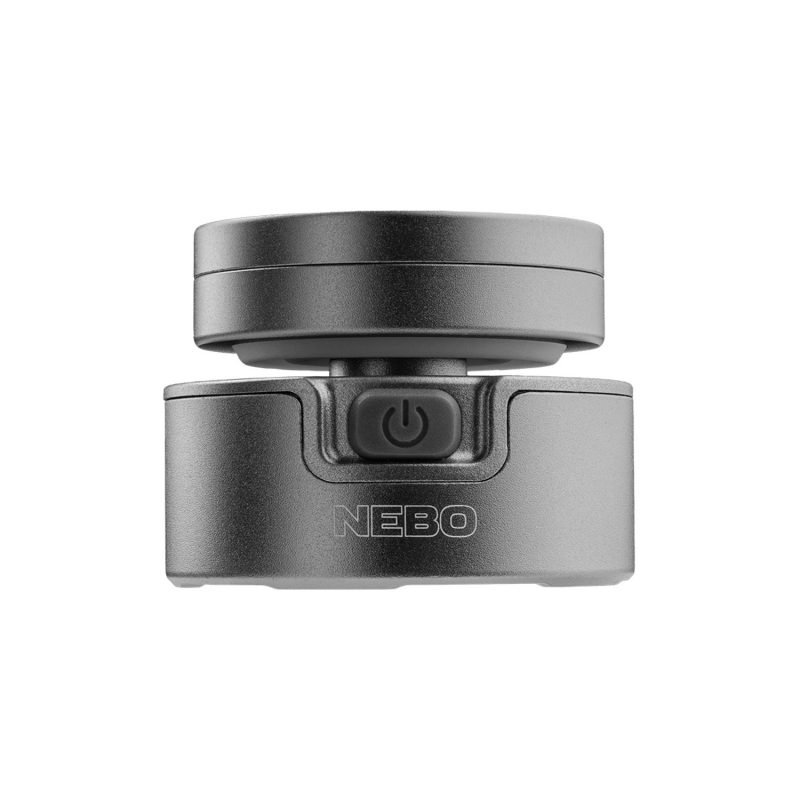 Nebo® Poppy Puck Pocket Lantern - Light Gray - 2