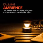 Nebo® Poppy Puck Pocket Lantern - Light Gray - 3