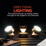 Nebo® Poppy Puck Pocket Lantern - Light Gray - 4