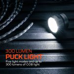 Nebo® Poppy Puck Pocket Lantern - Light Gray - 8