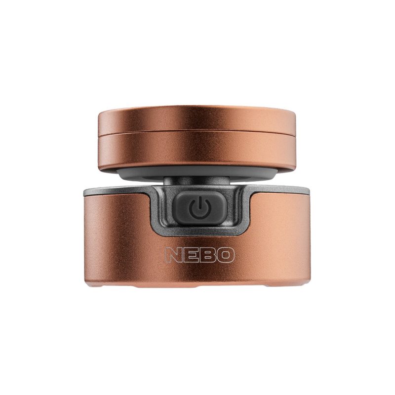 Nebo® Poppy Puck Pocket Lantern - Rose Gold - 2