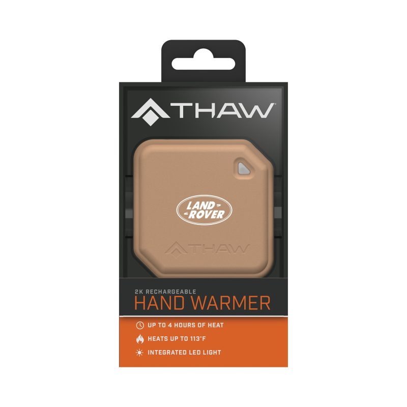 Thaw® Rechargeable 2K Hand Warmer & Flashlight - MOCHA - 2